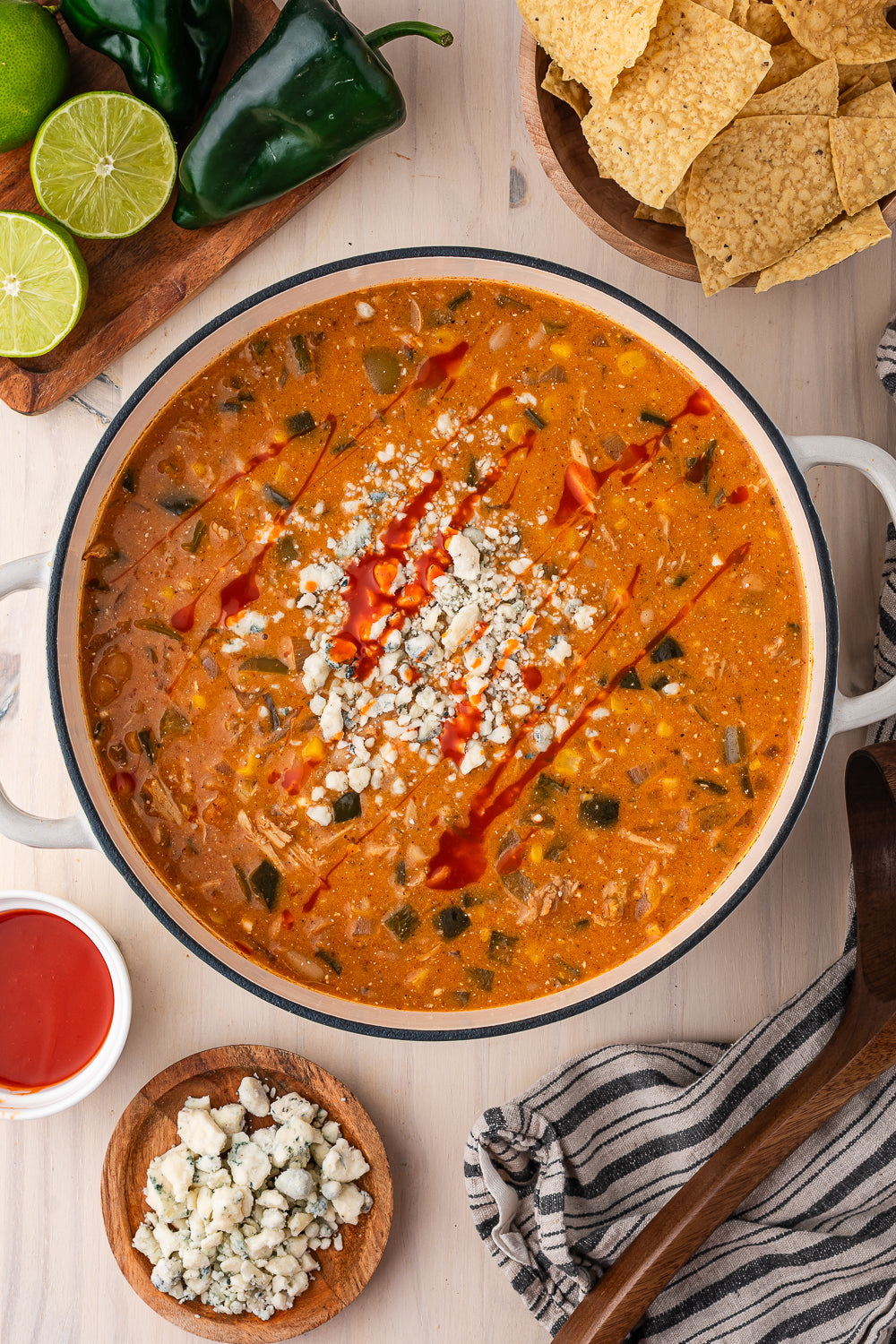 Buffalo Chicken Chili