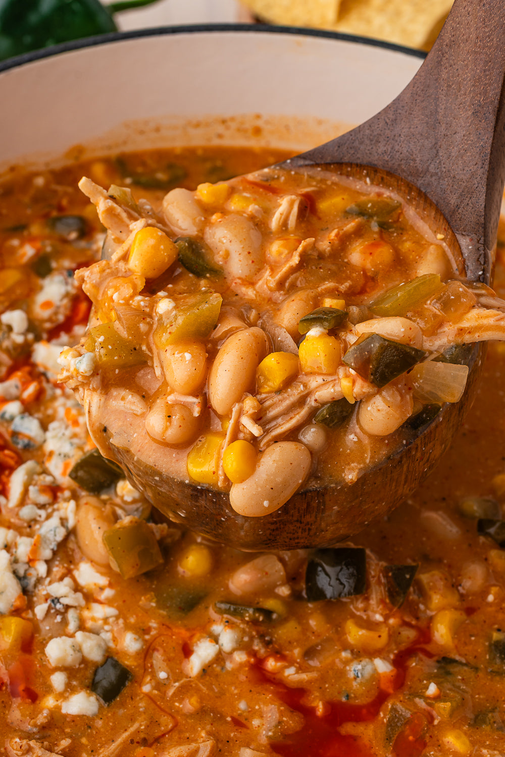 Buffalo Chicken Chili