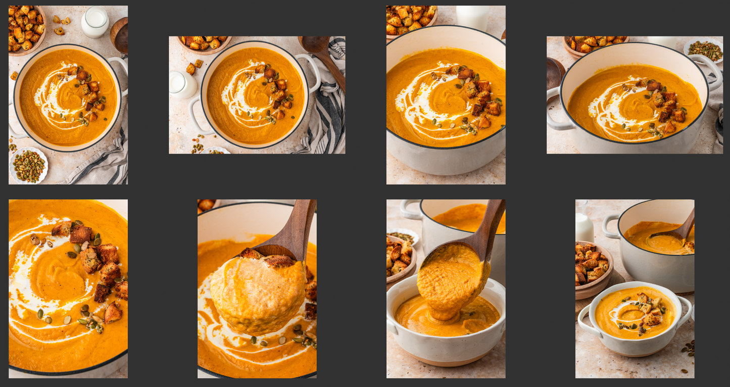 Butternut Pumpkin and Sweet Potato Soup