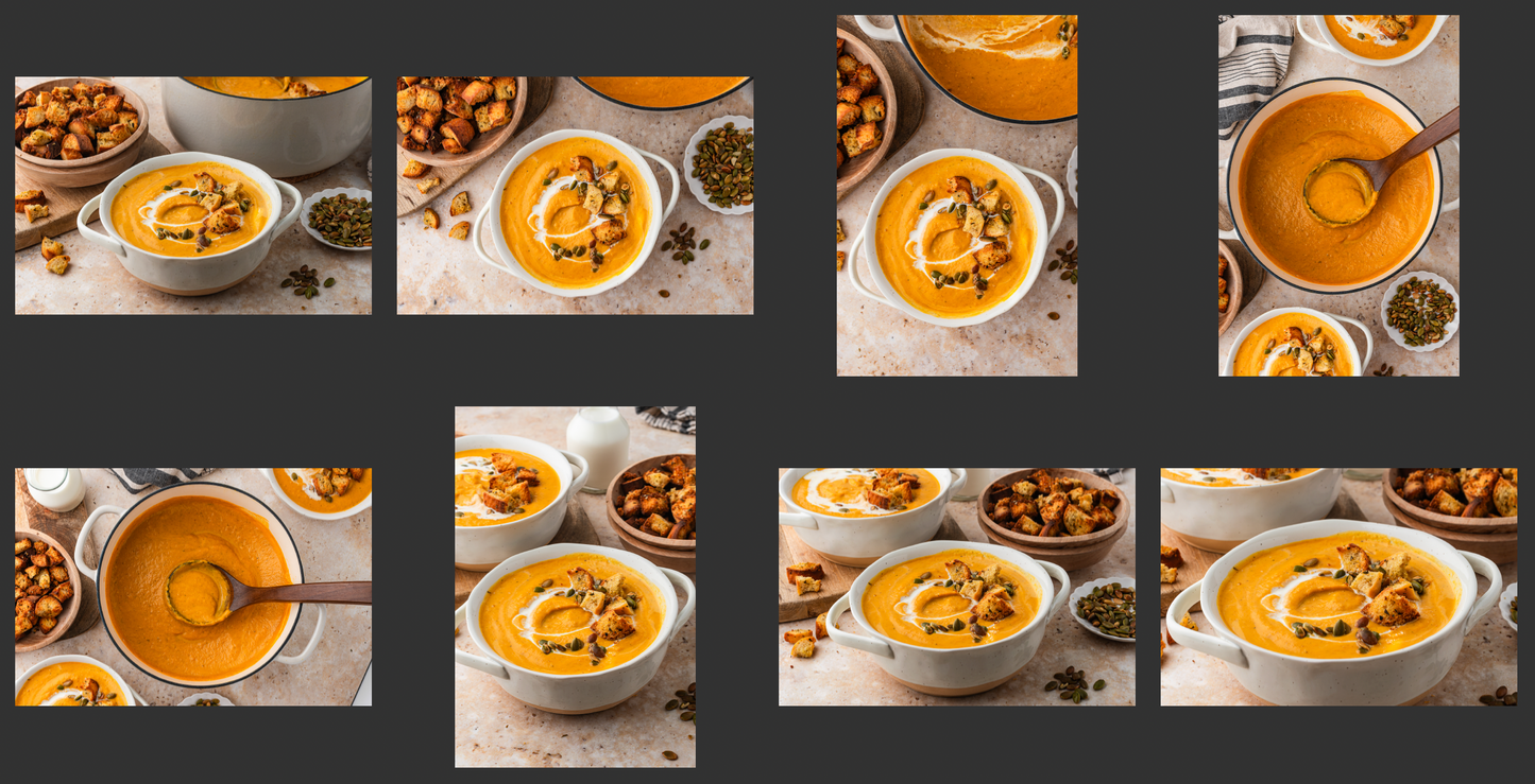 Butternut Pumpkin and Sweet Potato Soup