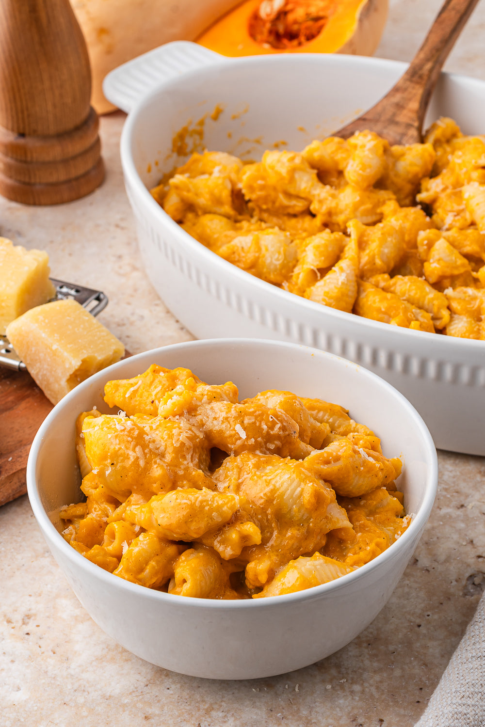 Butternut Squash Mac and Cheese
