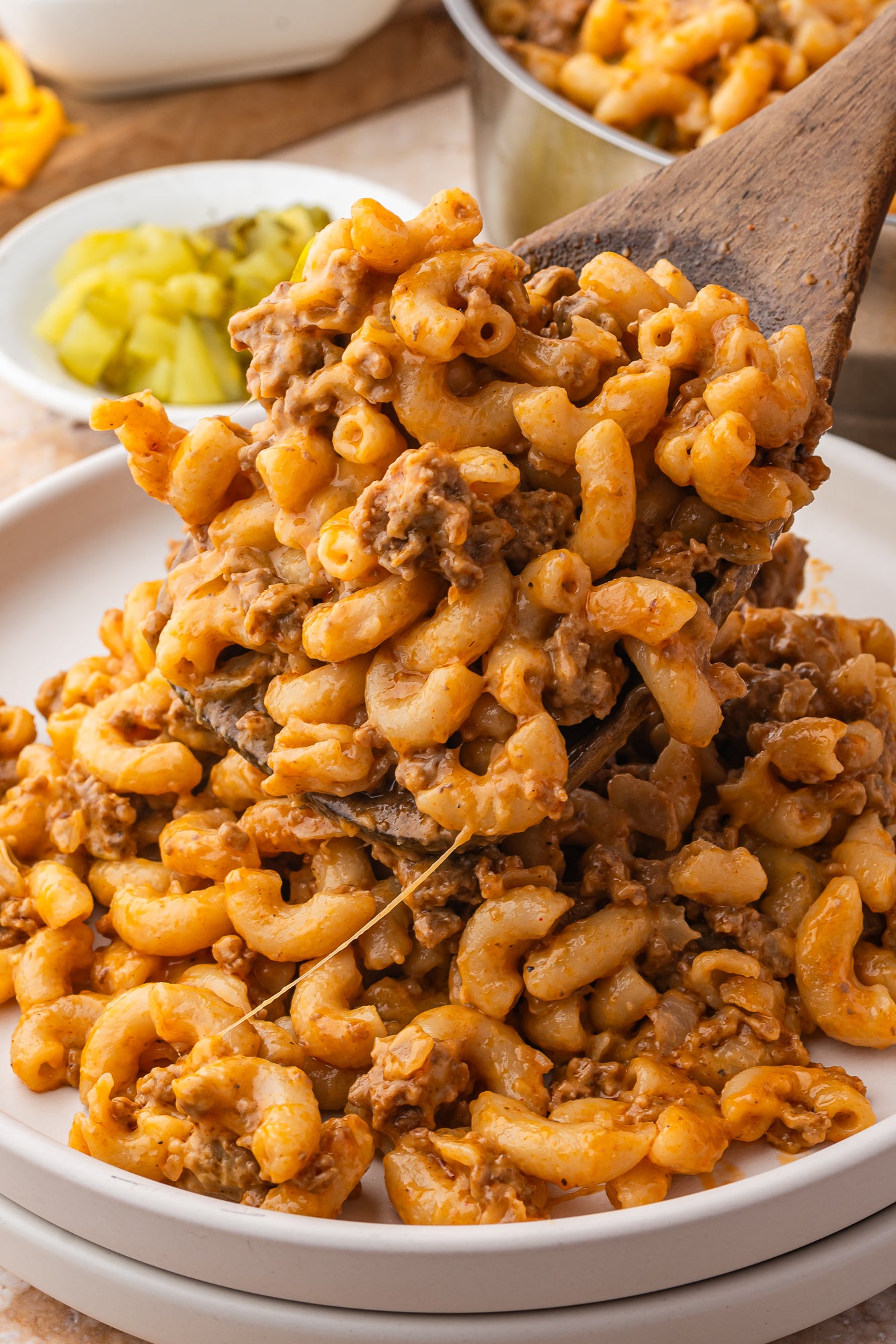 Cheeseburger Macaroni (One Pot)