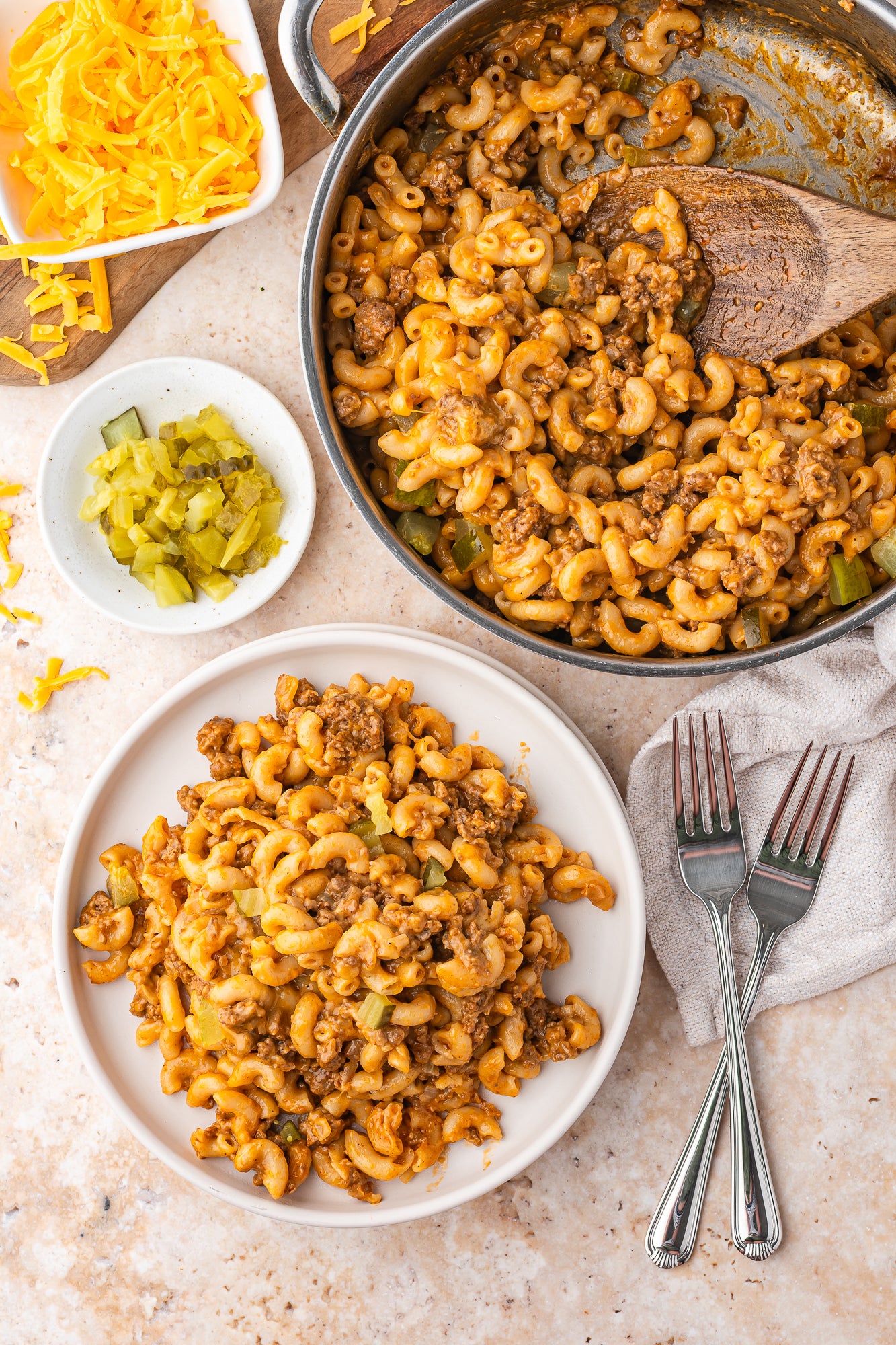 Cheeseburger Macaroni (One Pot)