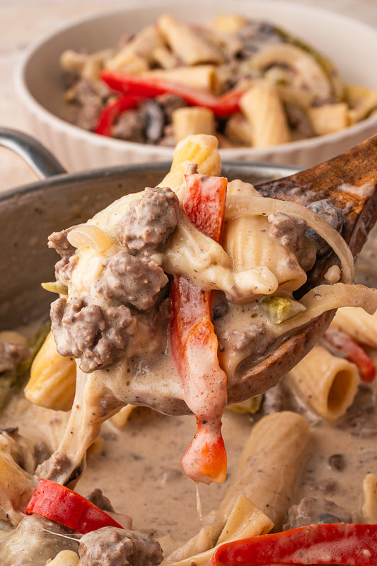 Cheesesteak Pasta
