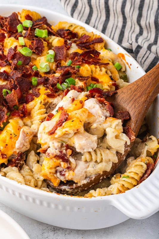 Chicken Bacon Ranch Casserole