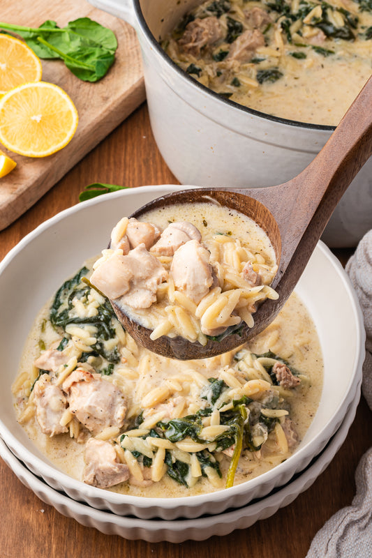 Chicken Florentine Soup
