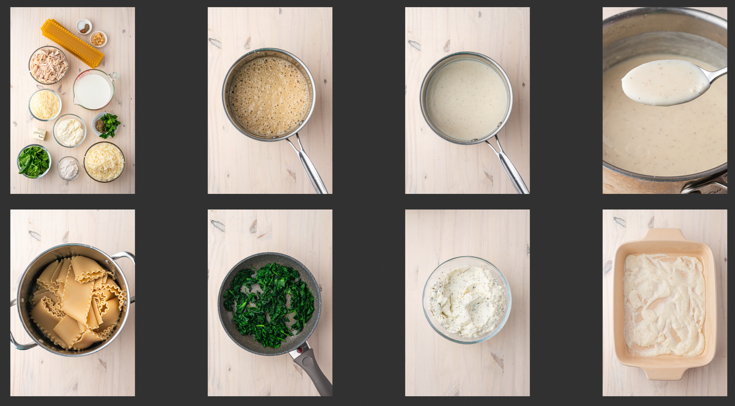 Chicken Alfredo Lasagna