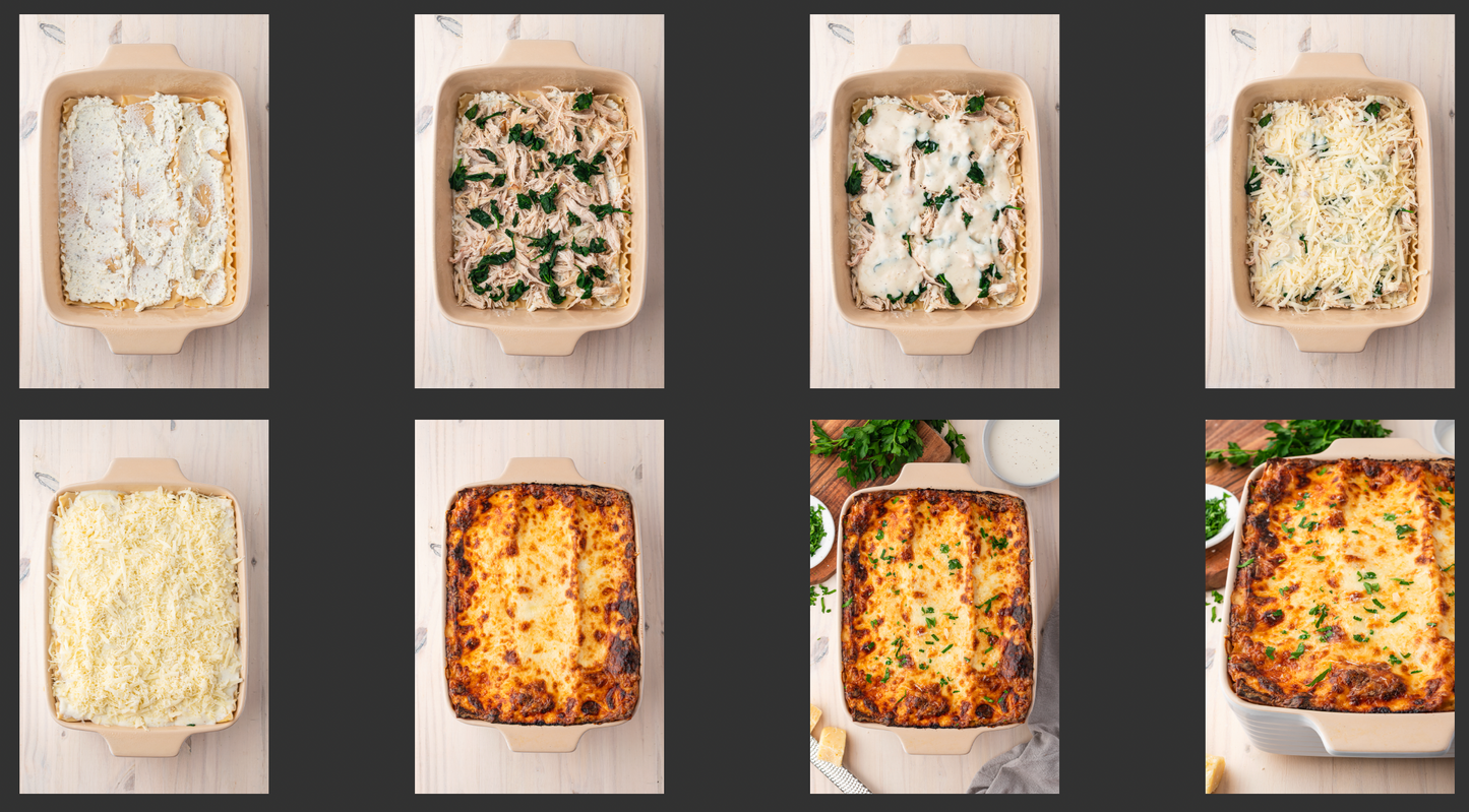 Chicken Alfredo Lasagna