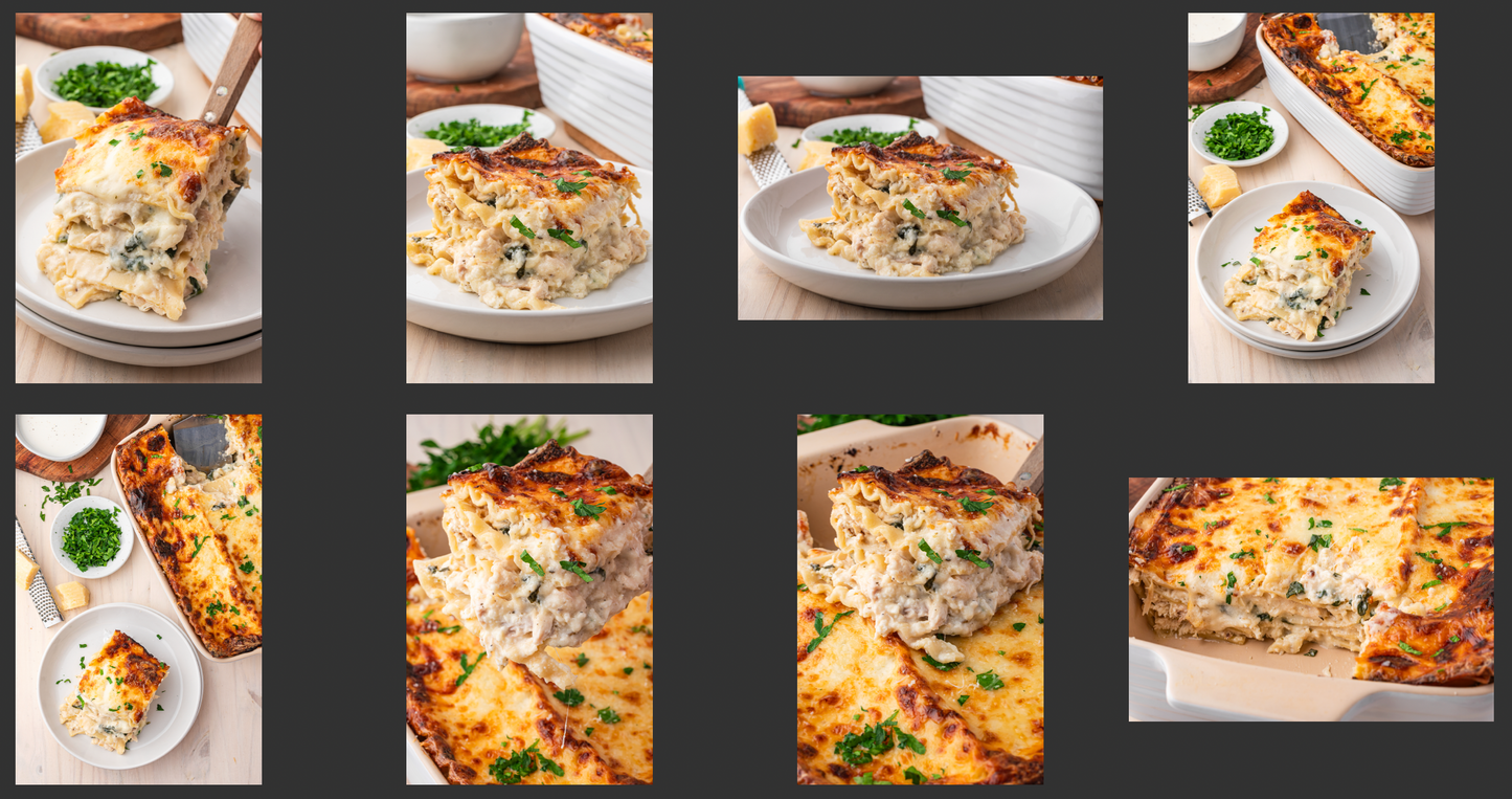 Chicken Alfredo Lasagna