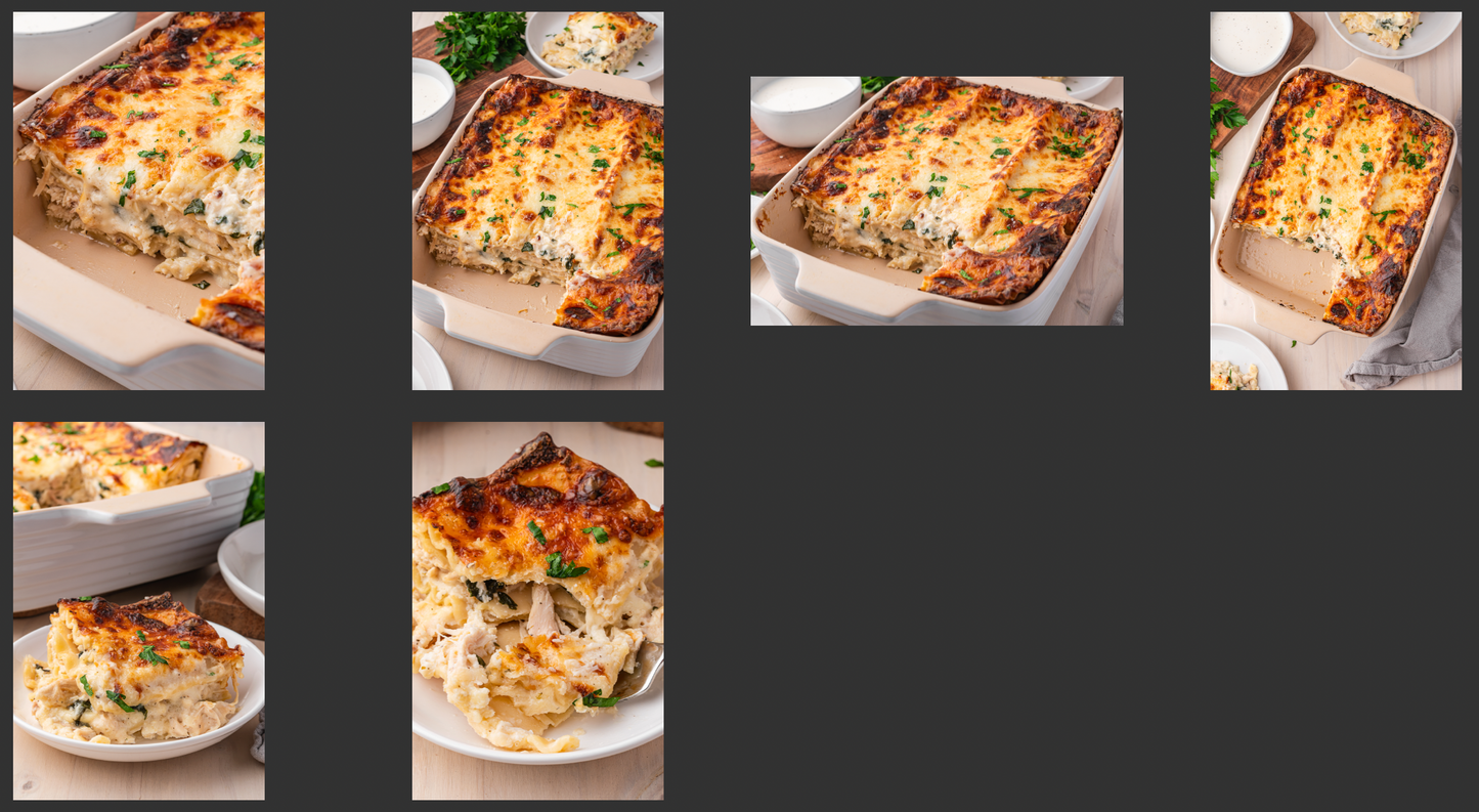 Chicken Alfredo Lasagna