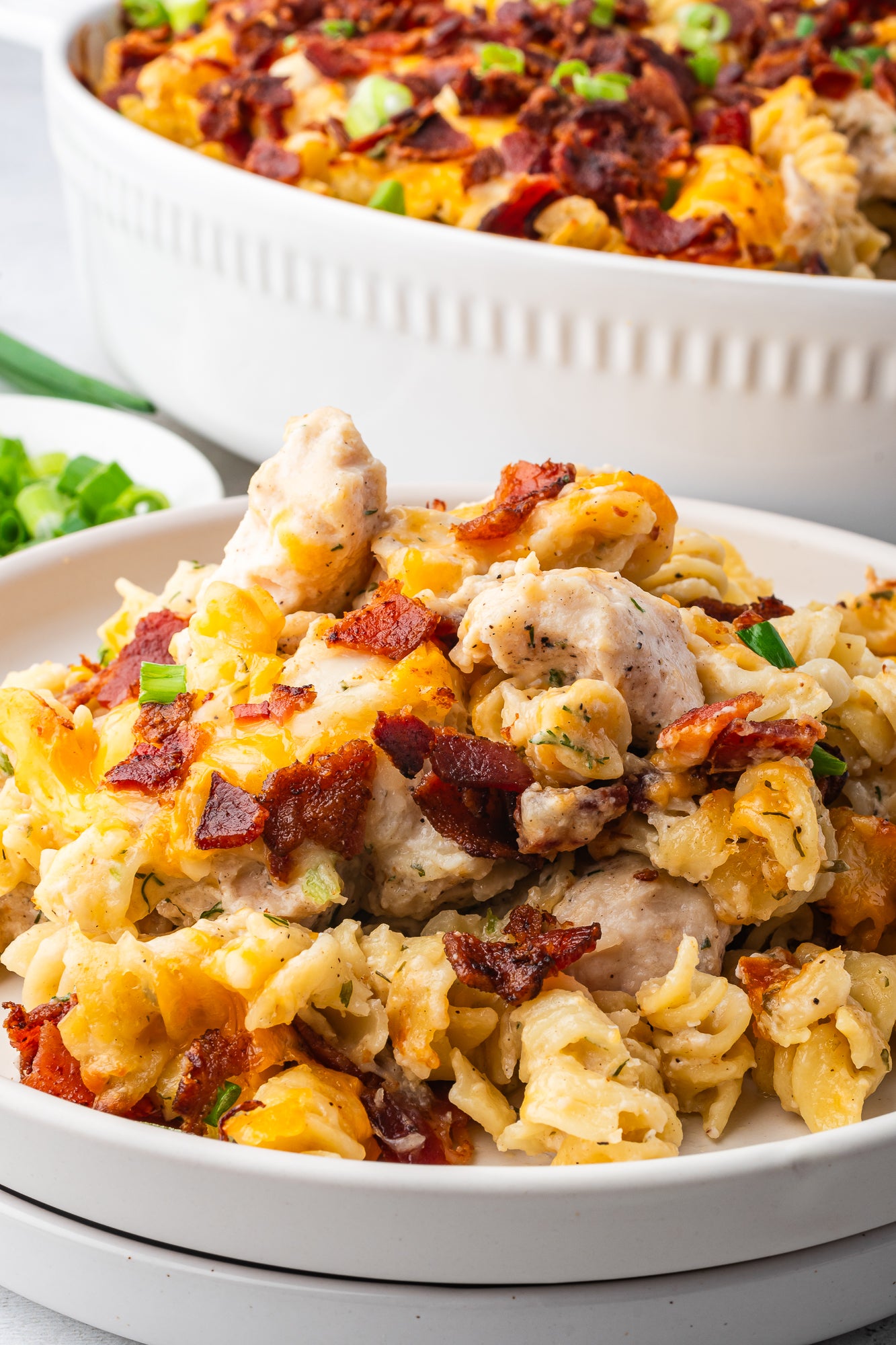 Chicken Bacon Ranch Casserole