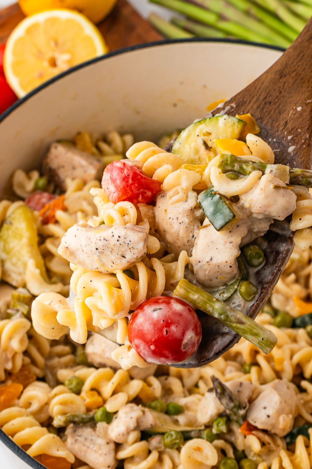 Chicken Pasta Primavera