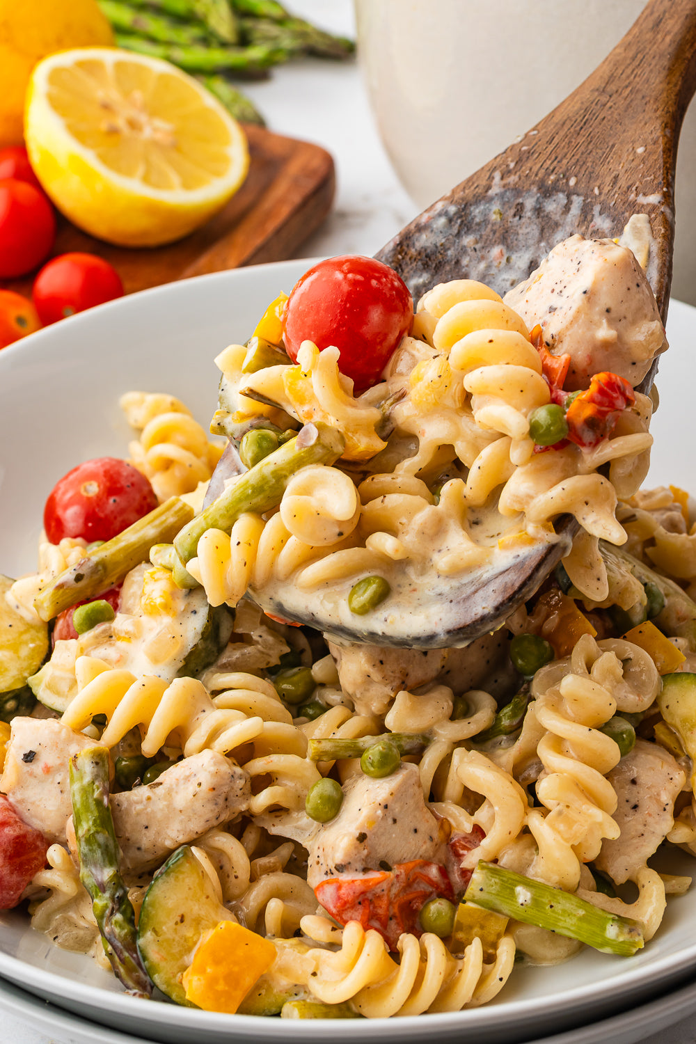 Chicken Pasta Primavera