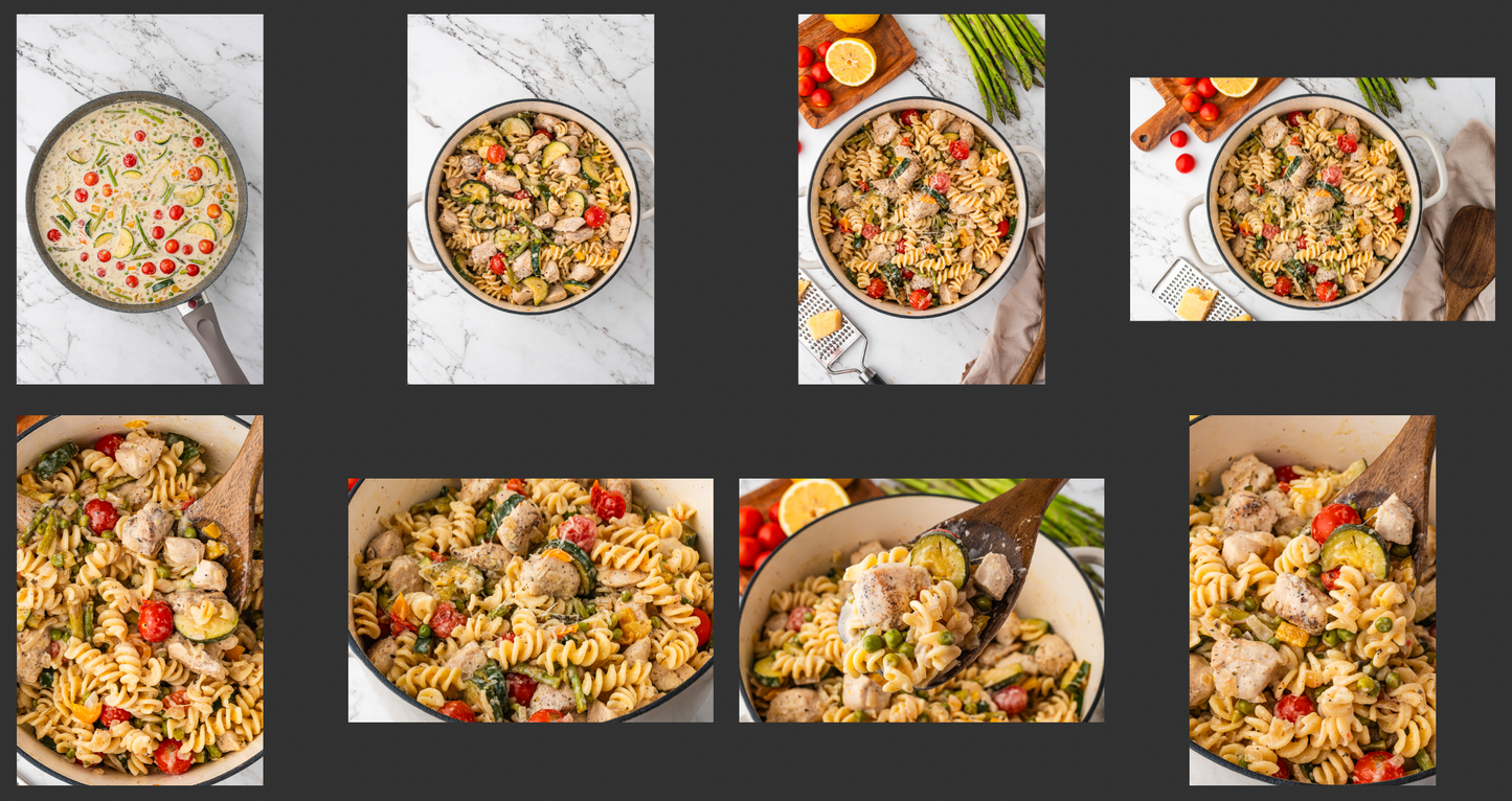 Chicken Pasta Primavera