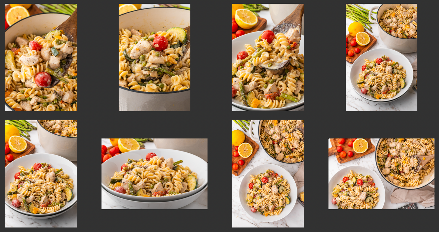 Chicken Pasta Primavera