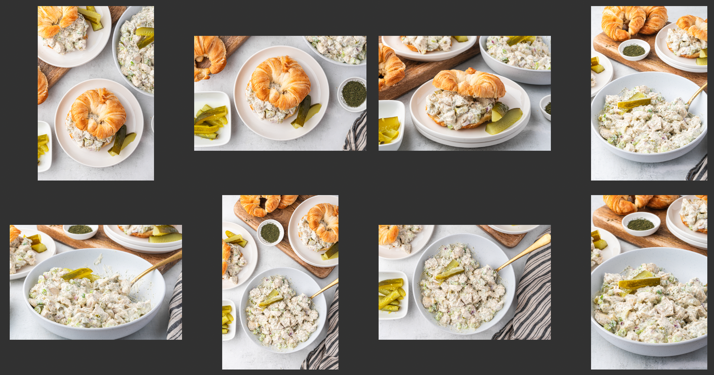 Chicken Salad with Dill Pickles