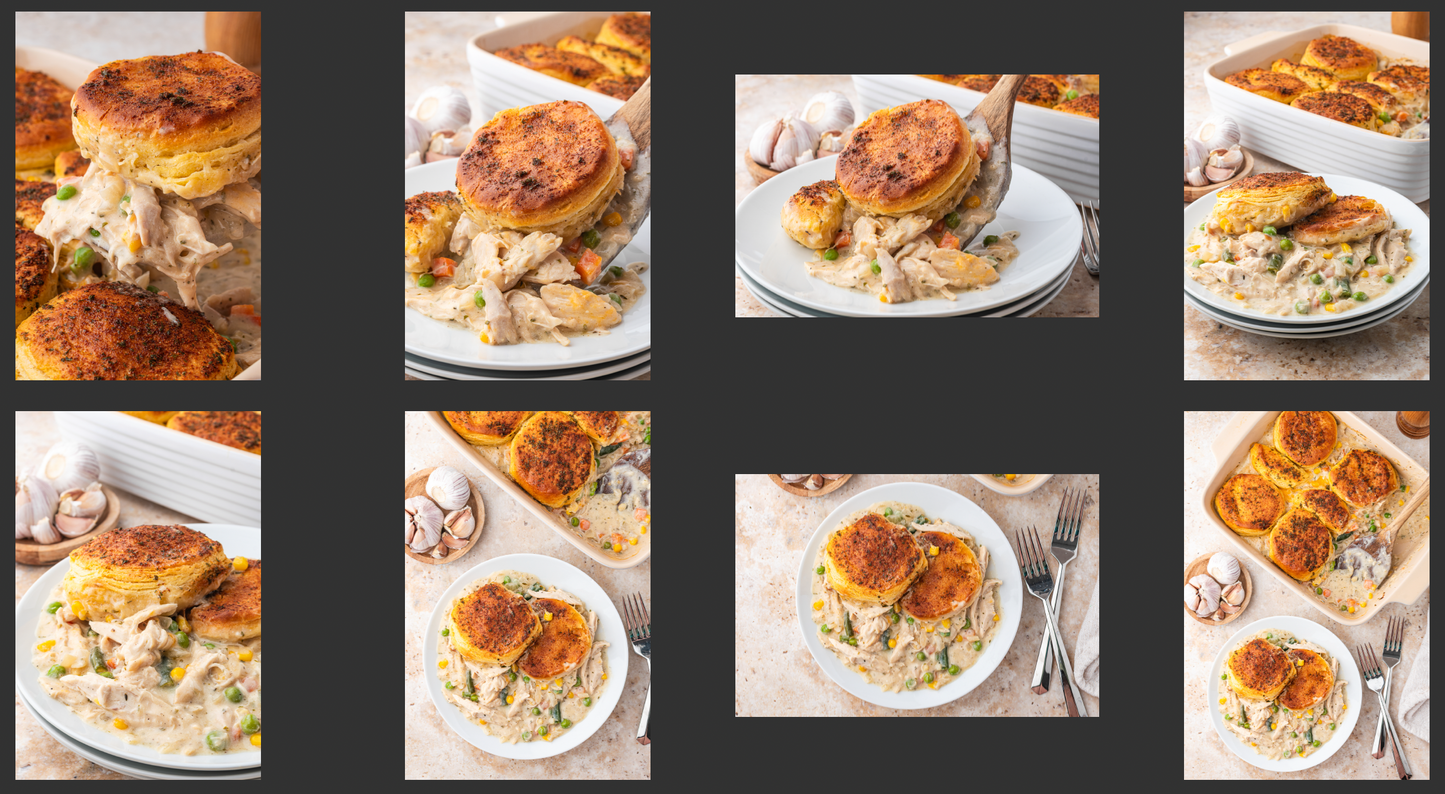 Chicken and Biscuit Casserole