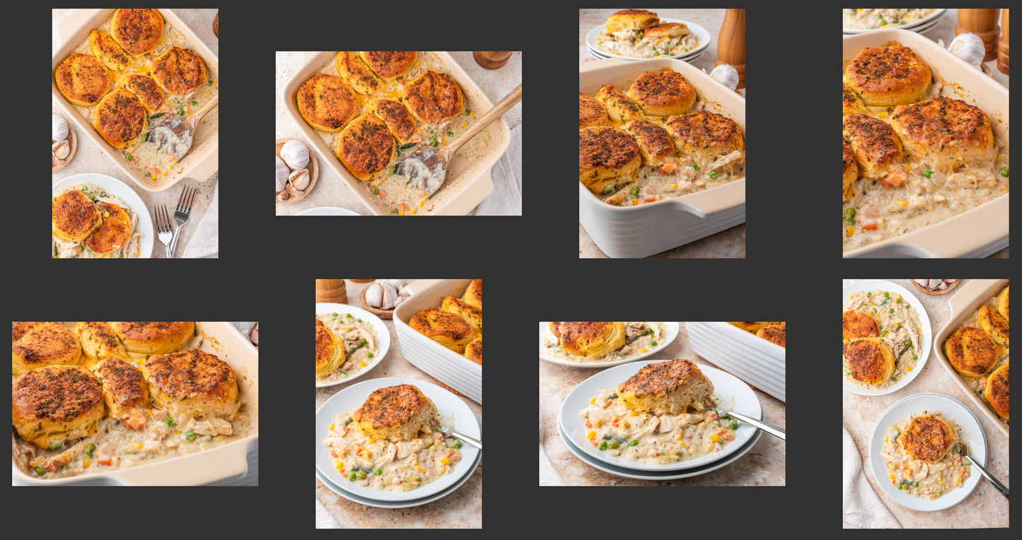 Chicken and Biscuit Casserole