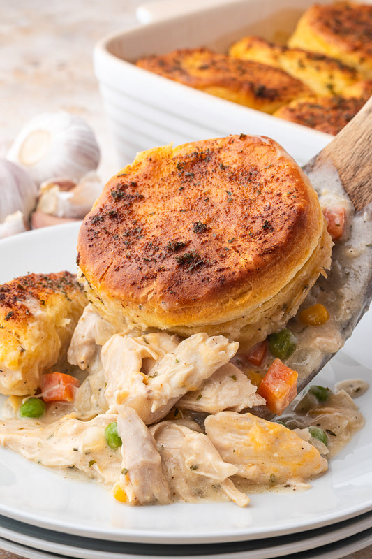 Chicken and Biscuit Casserole