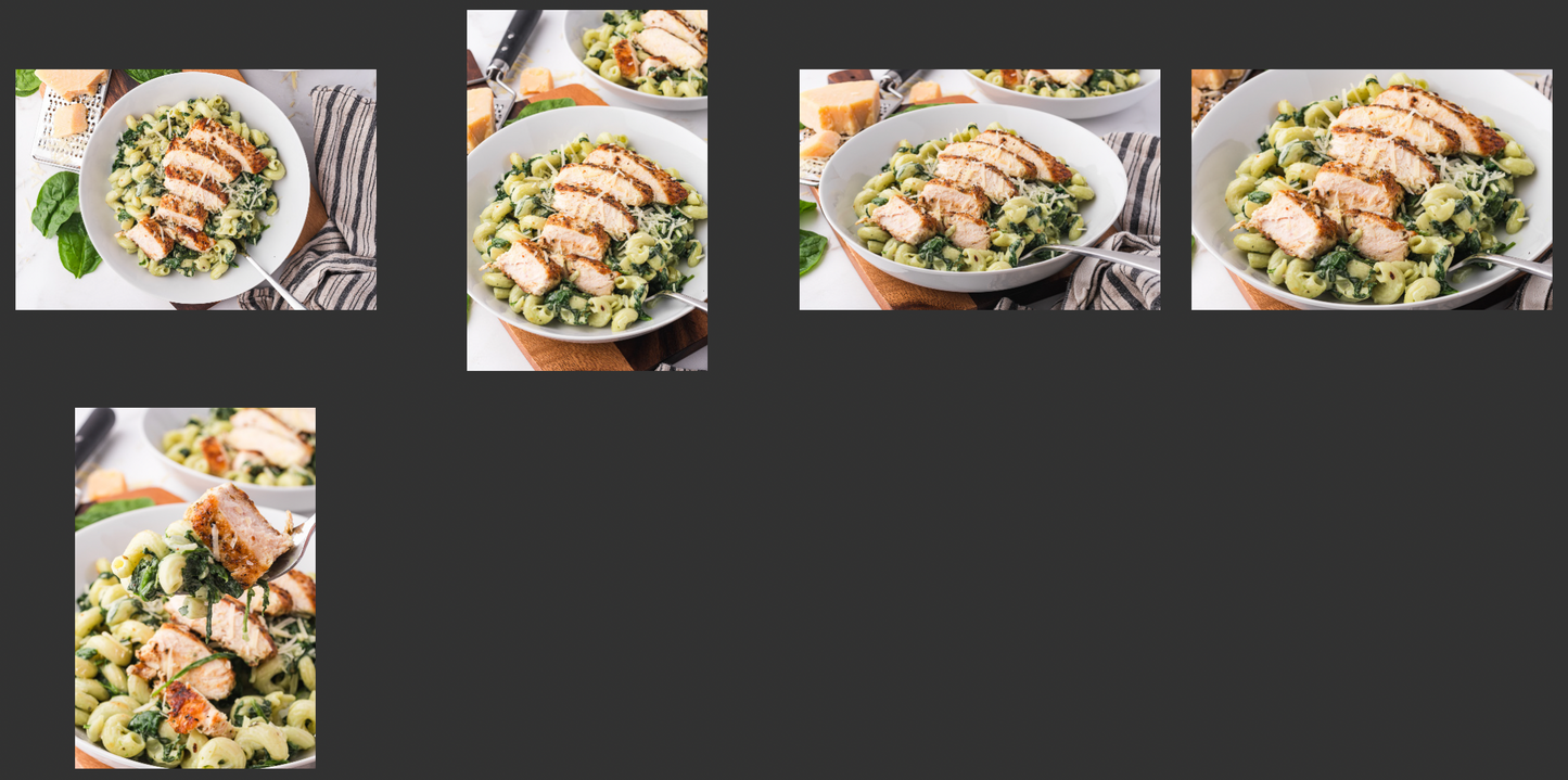 Creamy Spinach Pasta and Chicken