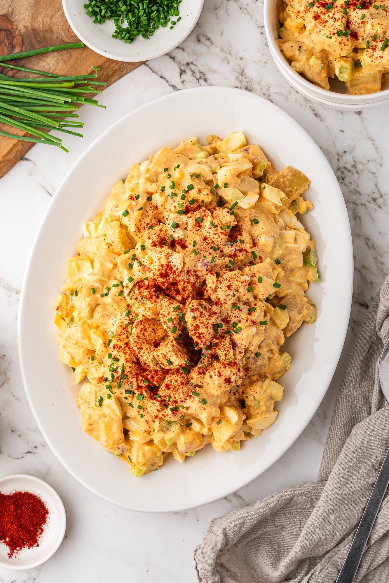 Deviled Egg Potato Salad