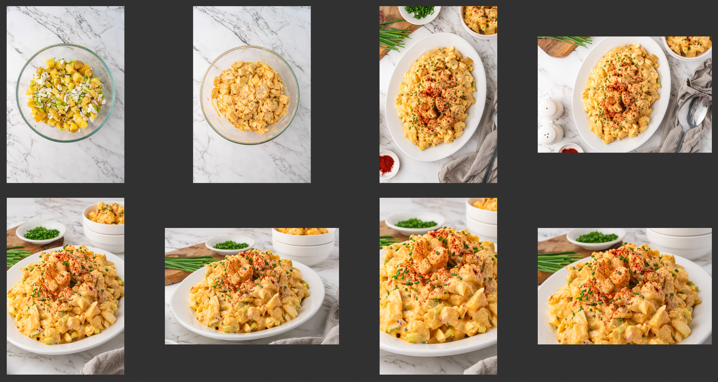 Deviled Egg Potato Salad