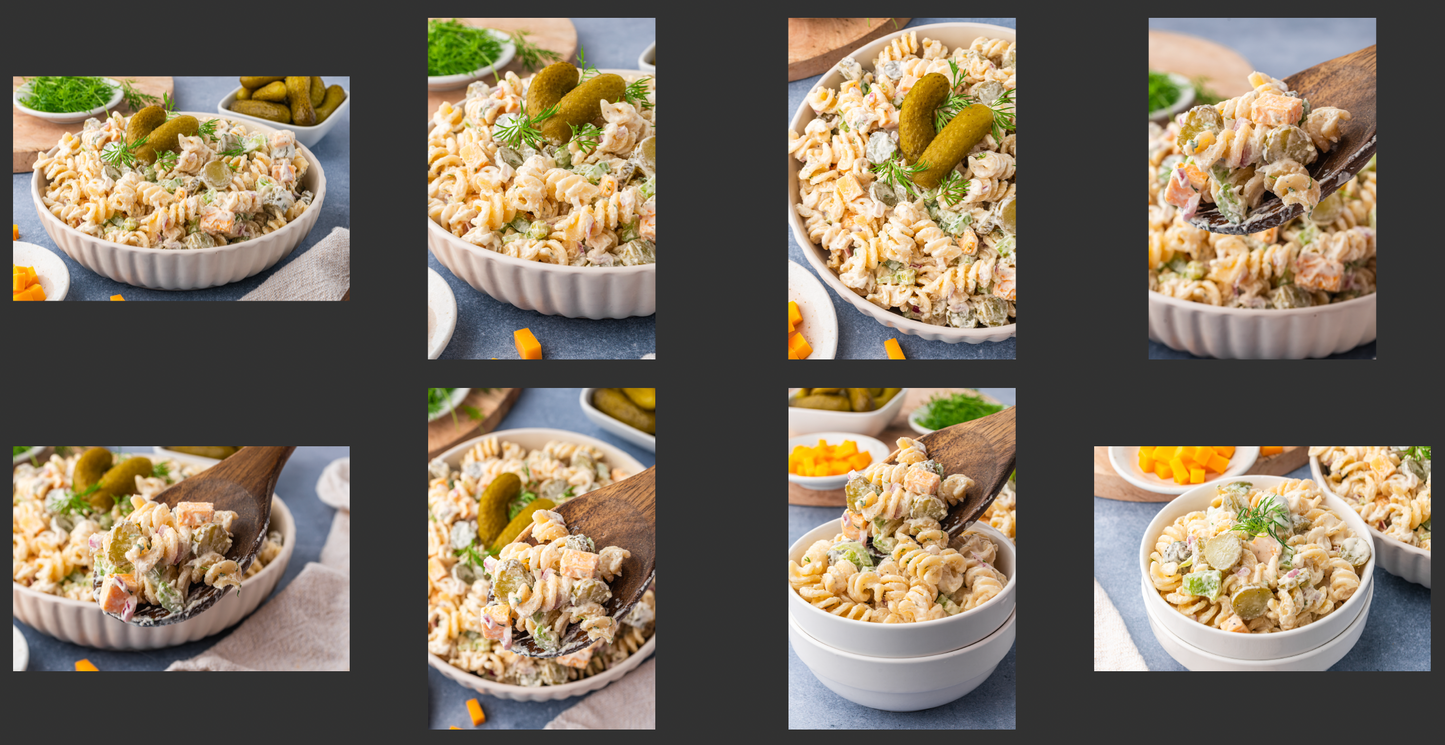 Dill Pickle Pasta Salad