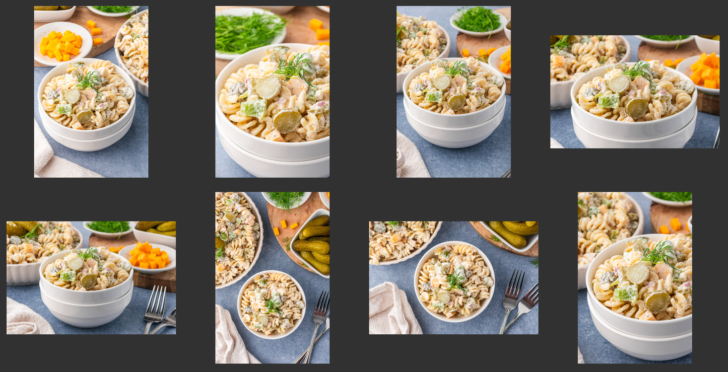Dill Pickle Pasta Salad