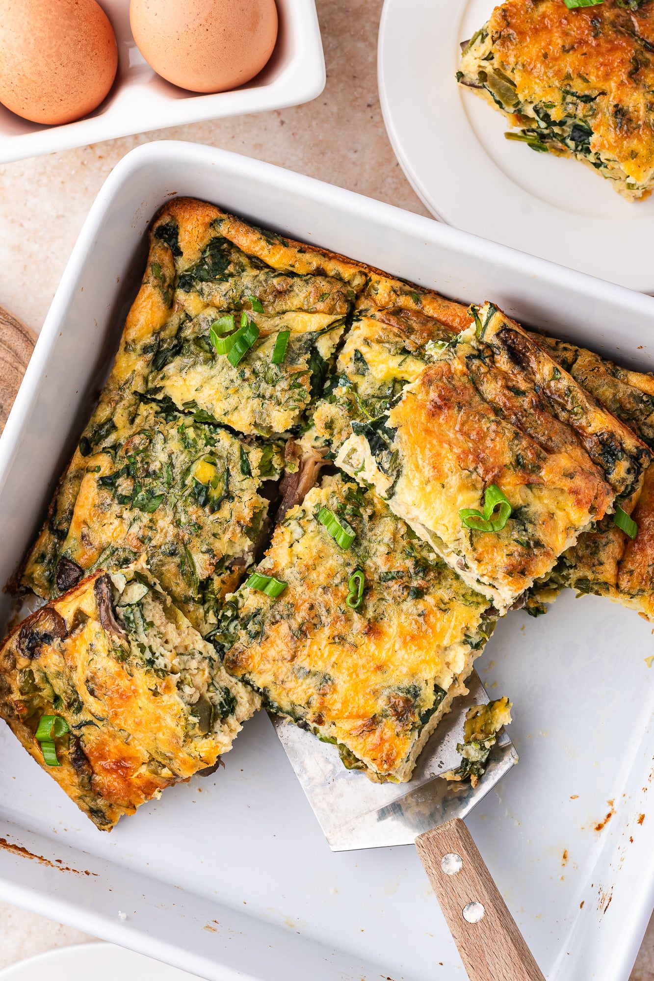 Egg and Cottage Cheese Bake