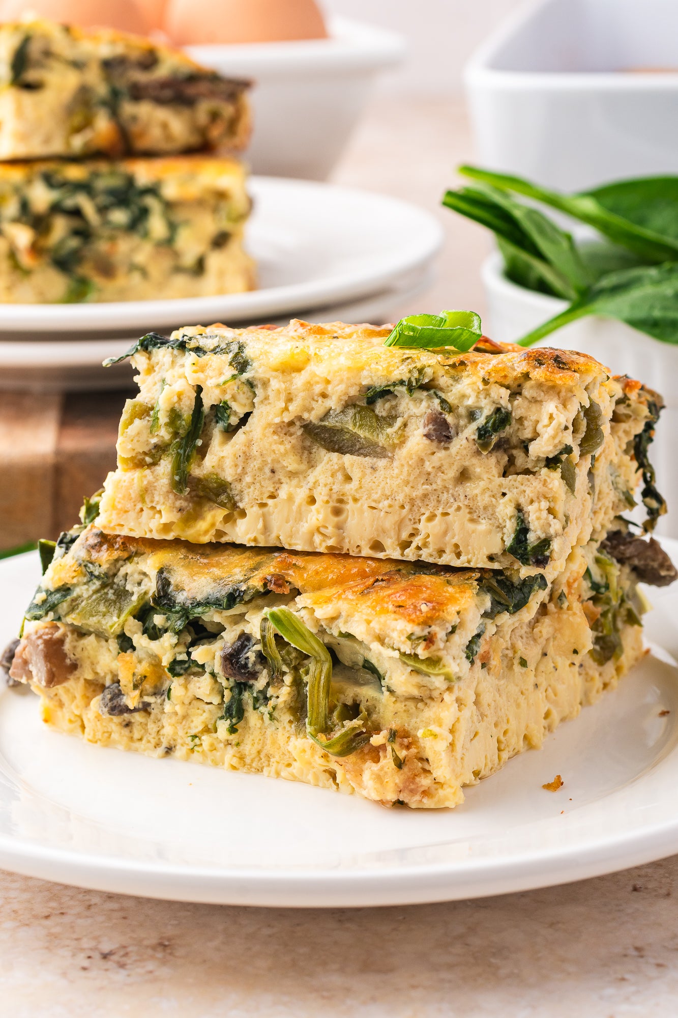 Egg and Cottage Cheese Bake