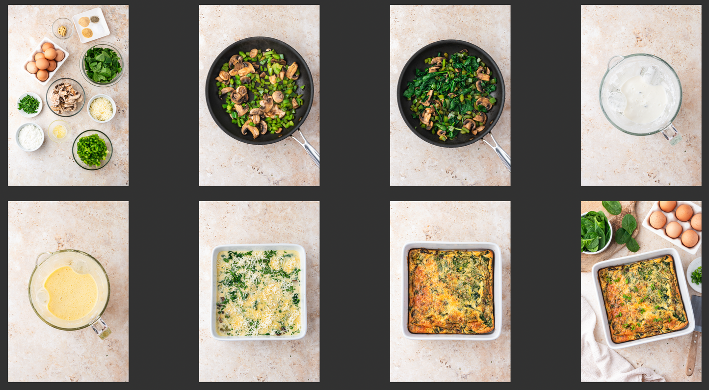 Egg and Cottage Cheese Bake