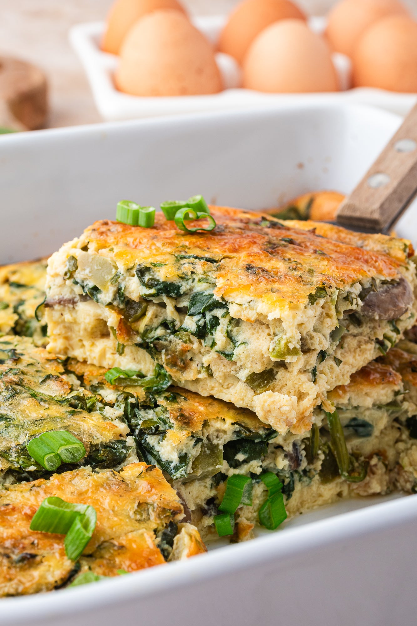 Egg and Cottage Cheese Bake