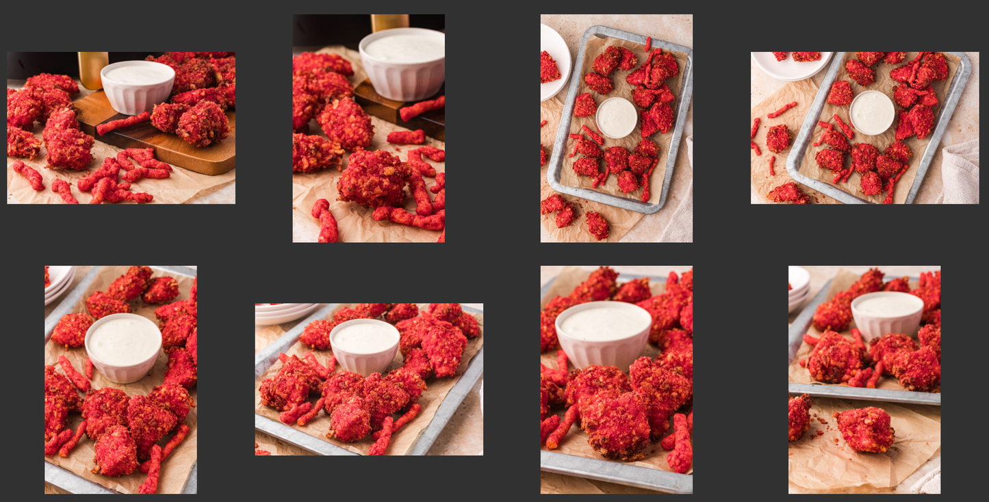 Flamin' Hot Cheetos Nuggets (Air Fryer)