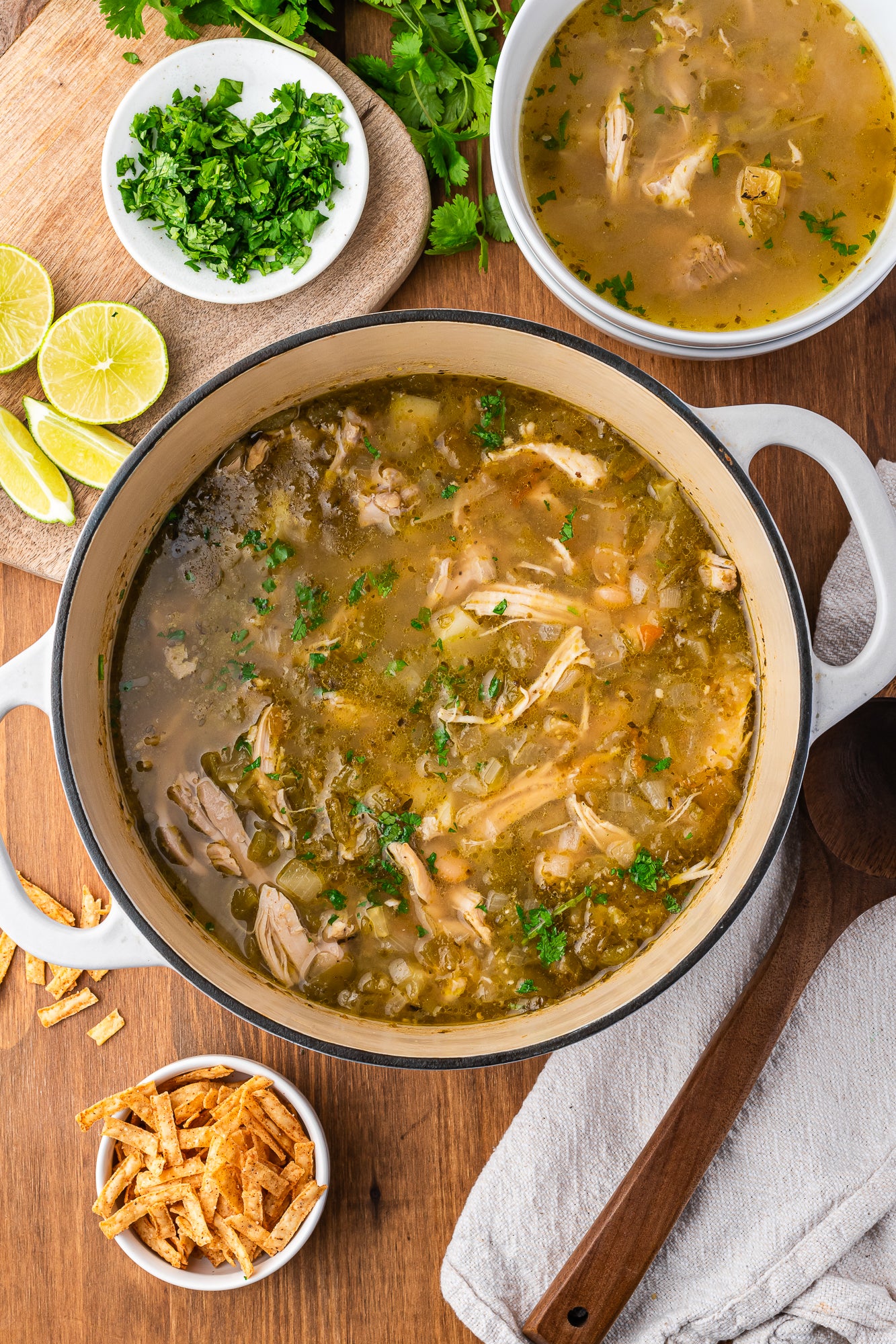 Green Chili Chicken Soup