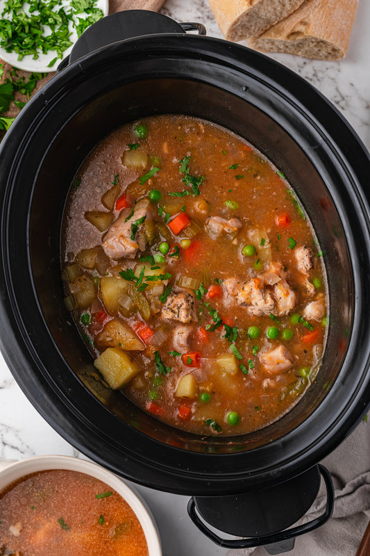 Hearty Chicken Stew (Slow Cooker)
