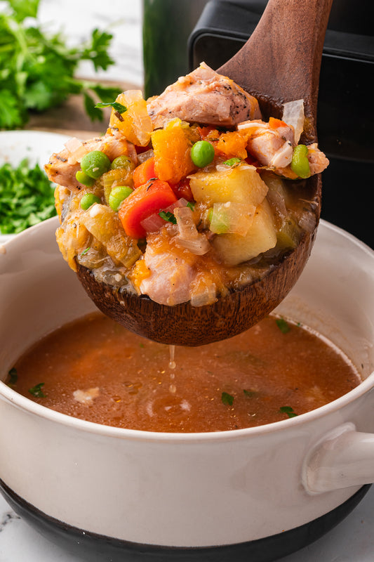 Hearty Chicken Stew (Slow Cooker)