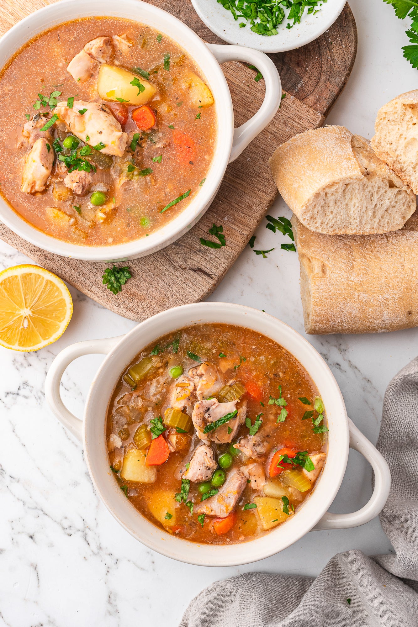 Hearty Chicken Stew (Slow Cooker)