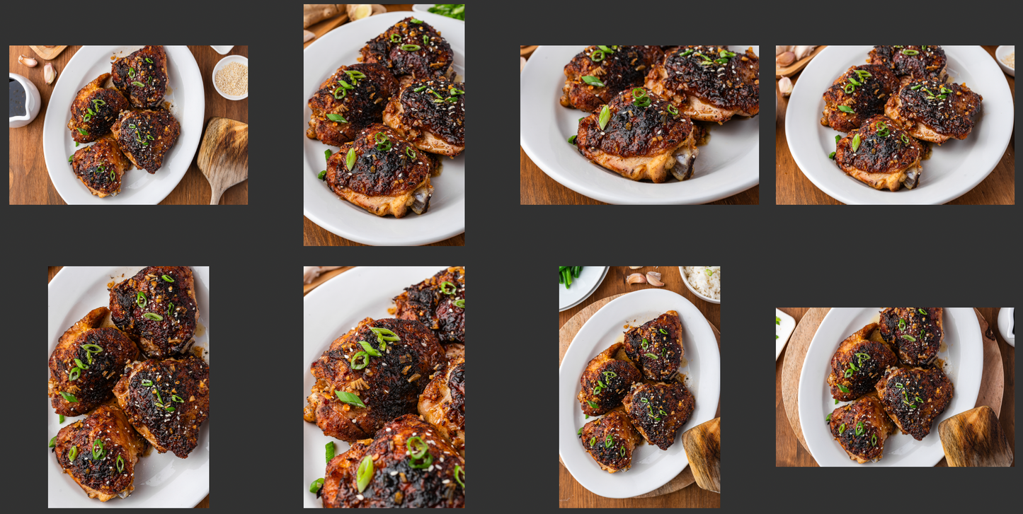 Honey Garlic Chicken Thighs