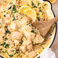 Lemon Chicken Orzo Pasta
