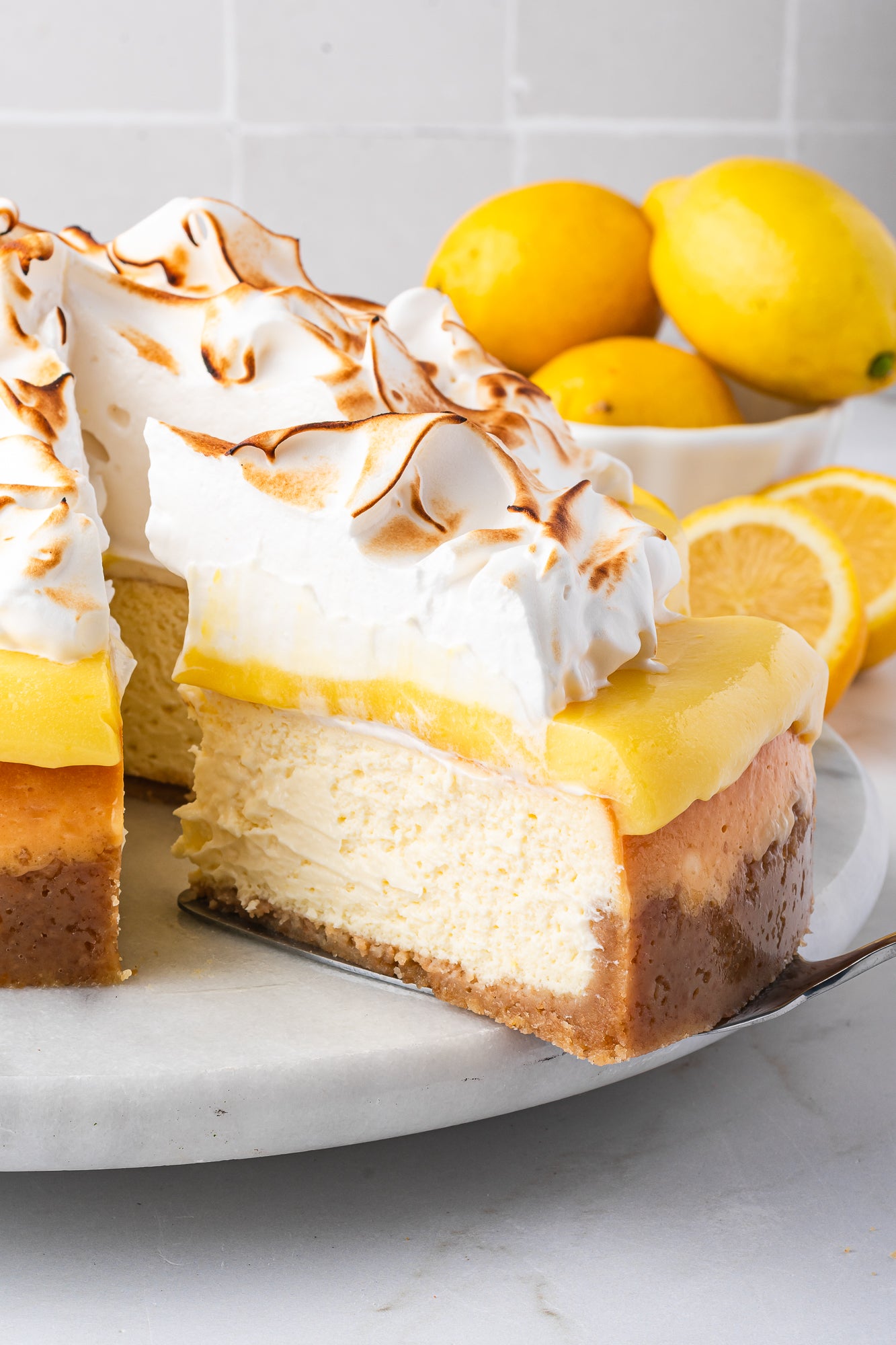 Lemon Meringue Cheesecake