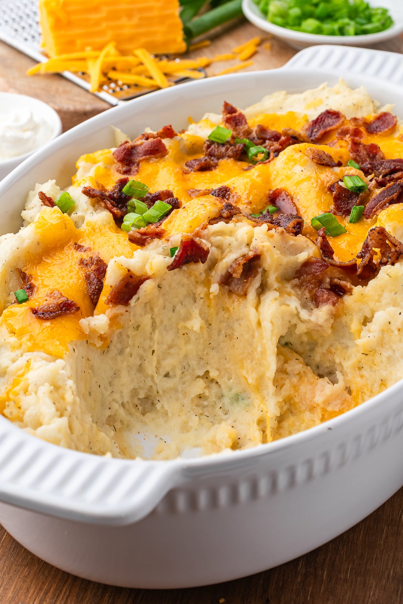 Loaded Mashed Potatoes