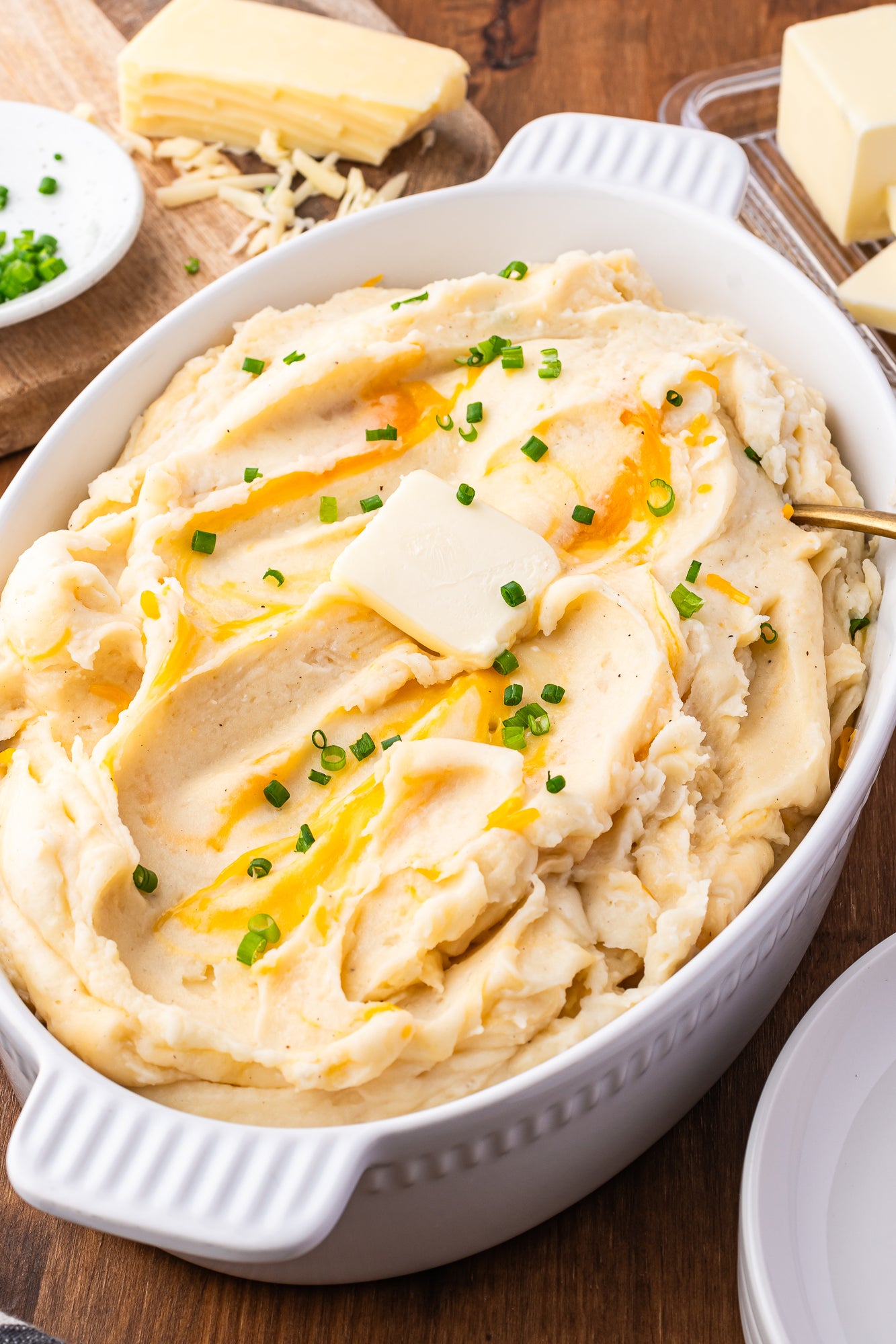 Mashed Potatoes With Cheese