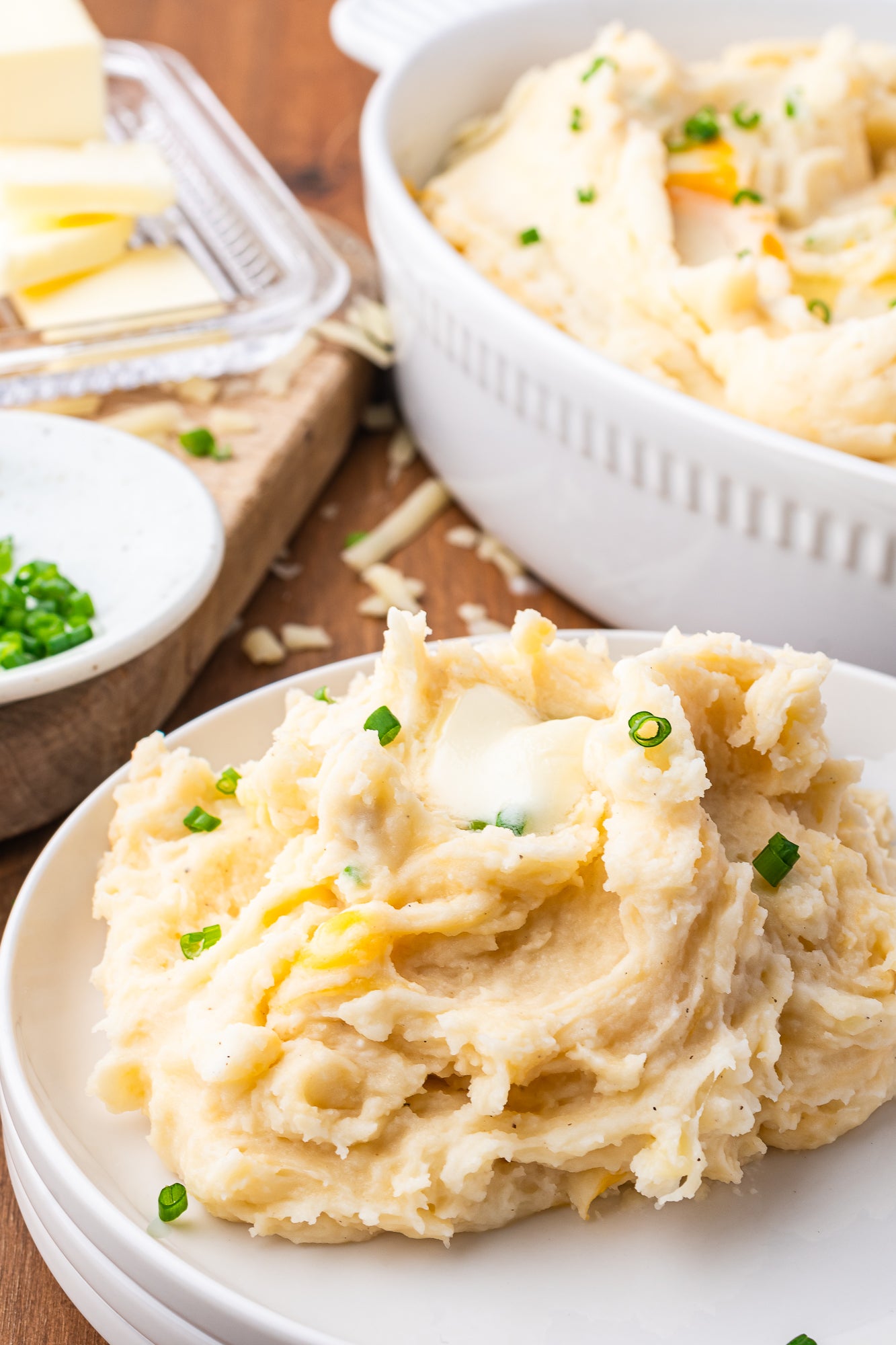 Mashed Potatoes With Cheese