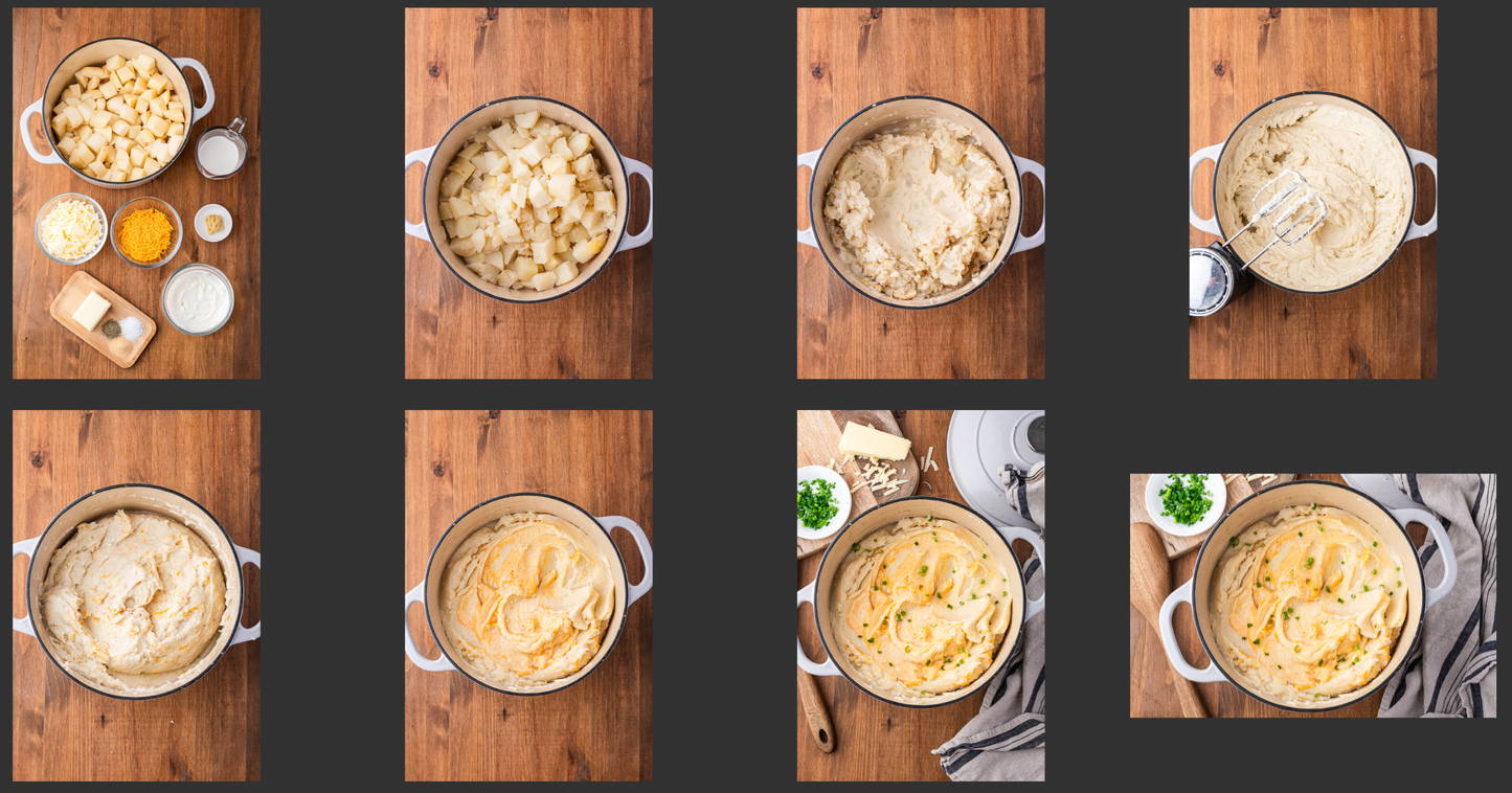 Mashed Potatoes With Cheese