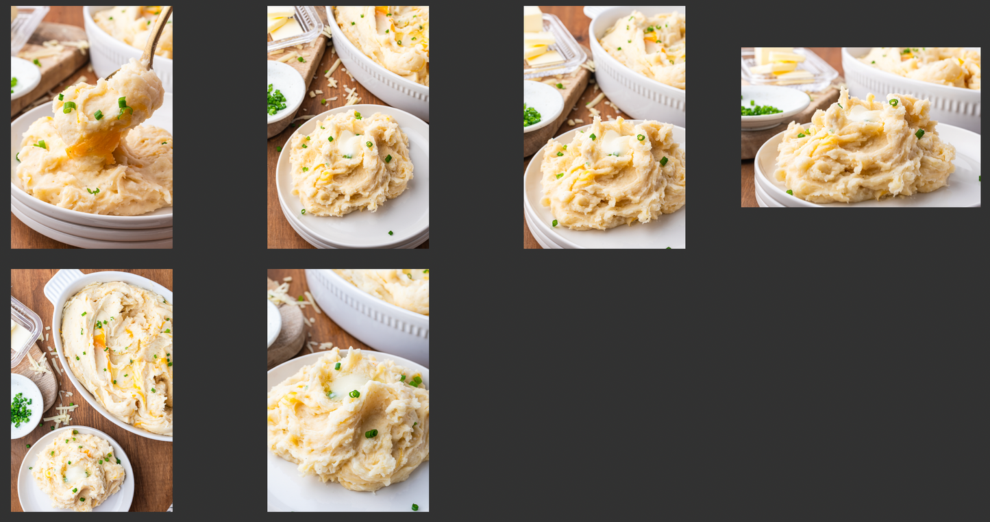 Mashed Potatoes With Cheese