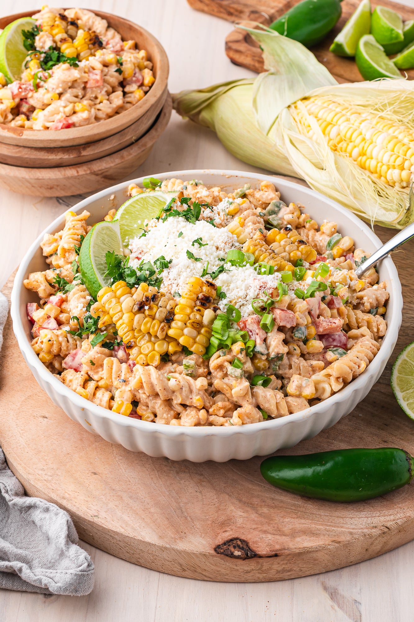 Mexican Street Corn Pasta Salad