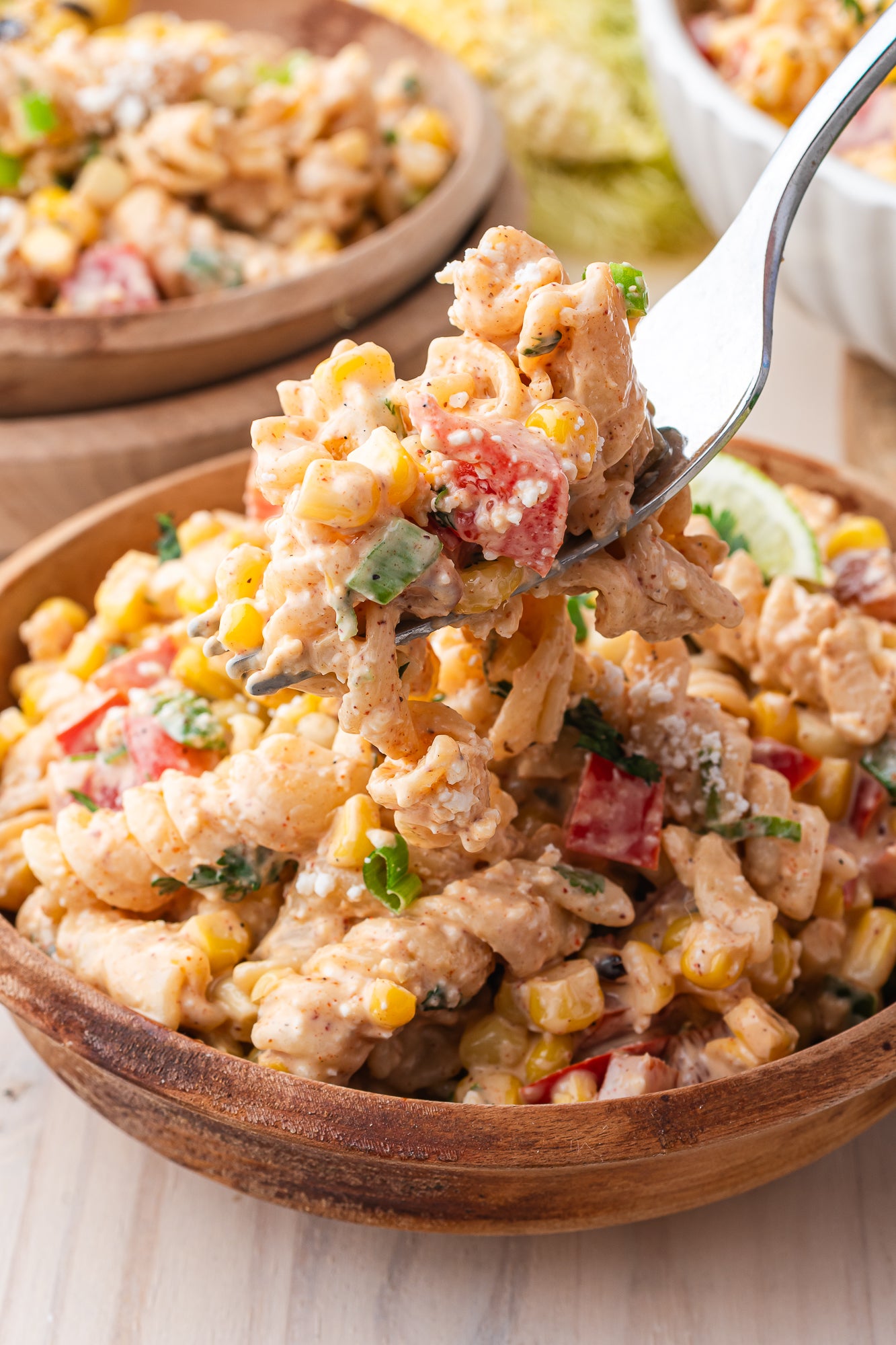 Mexican Street Corn Pasta Salad