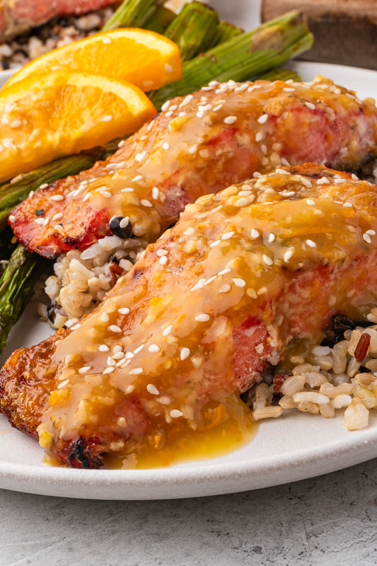 Orange Glazed Salmon
