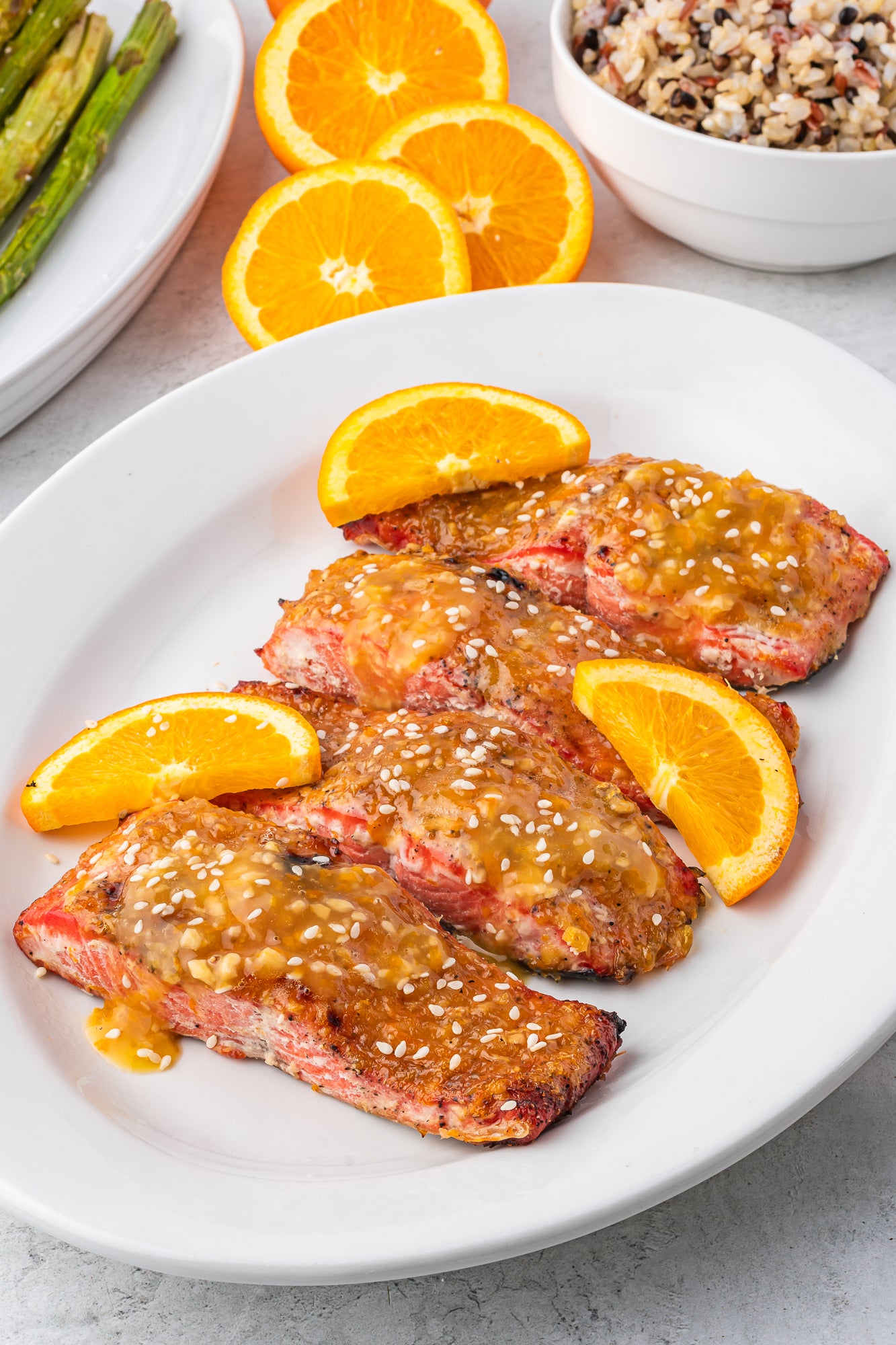 Orange Glazed Salmon
