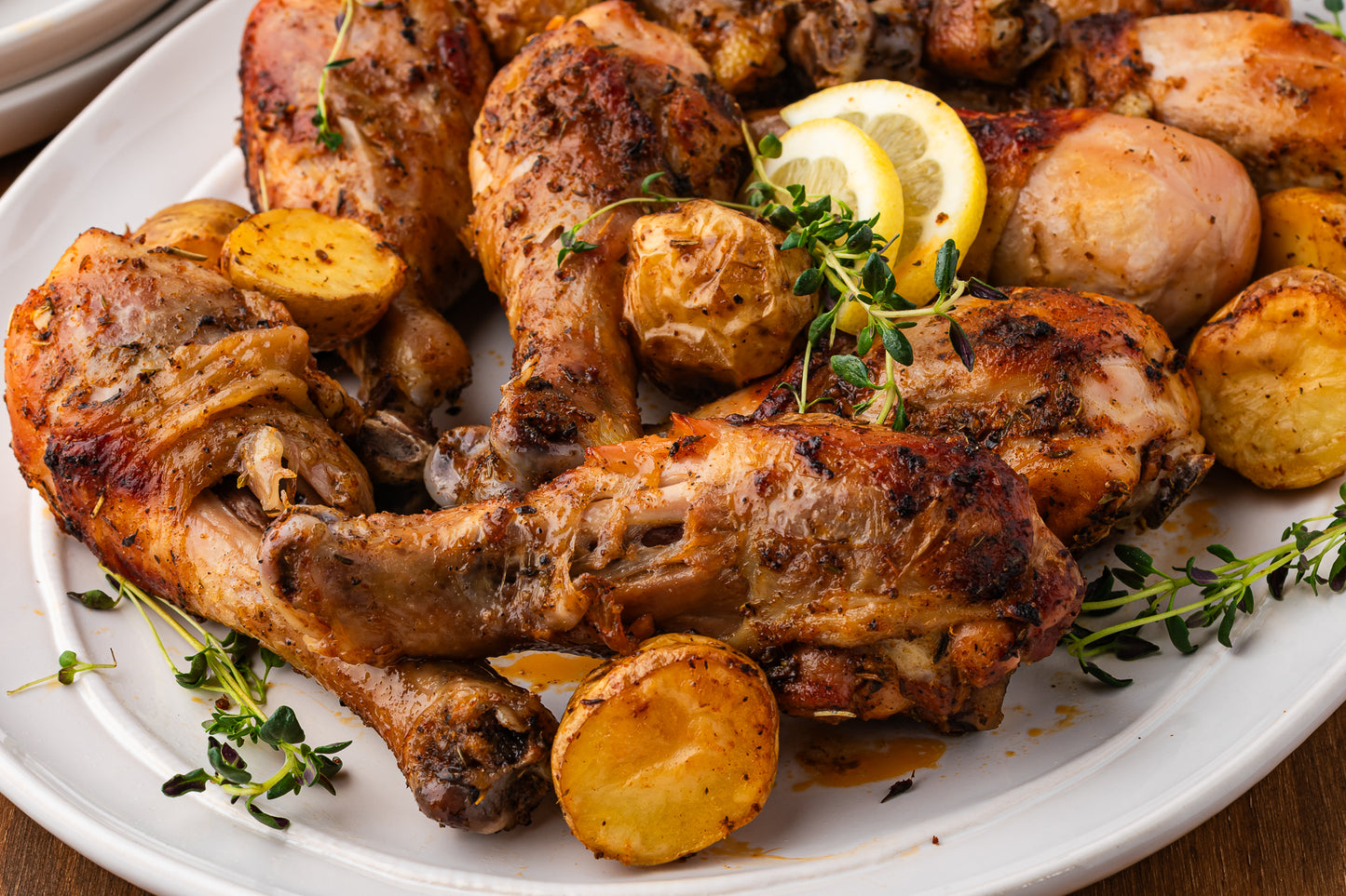 Oven Roasted Chicken Legs